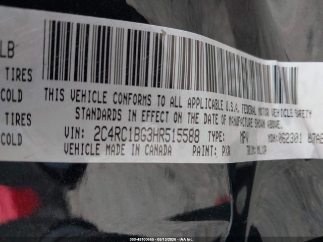 Chrysler Pacifica Touring-l
