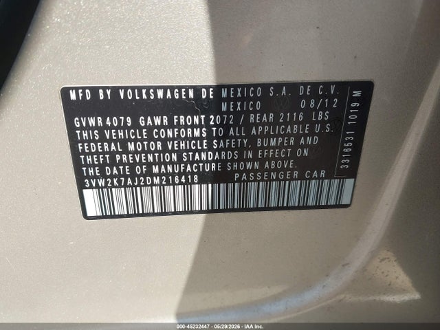 Volkswagen Jetta 2.0l S