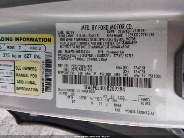Ford Fusion Se