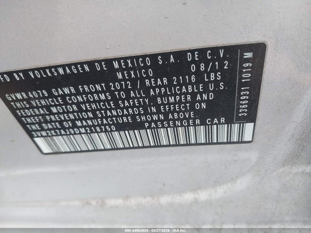 Volkswagen Jetta 2.0l S