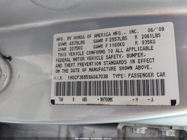 Honda Accord 3.5 Ex-l