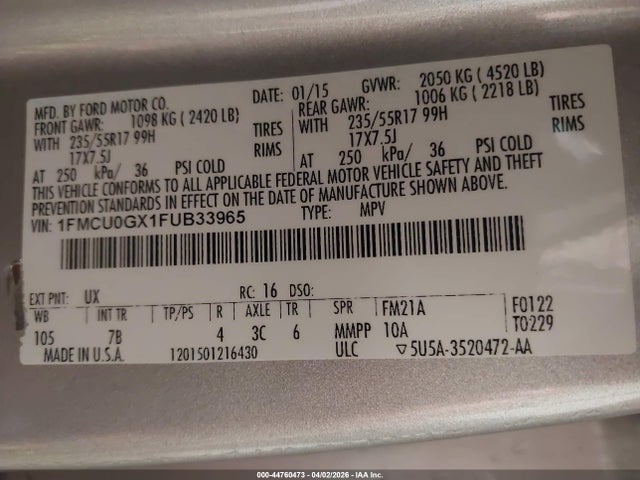Ford Escape Se
