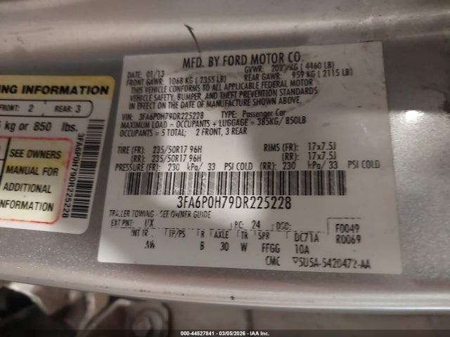 Ford Fusion Se