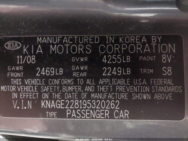 Kia Optima Ex