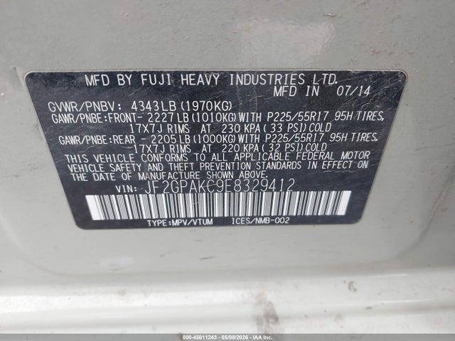 Subaru Crosstrek 2.0i Limited