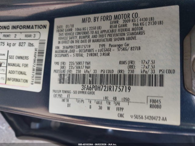 Ford Fusion Se
