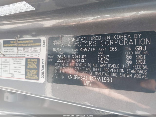 Kia Sportage Lx