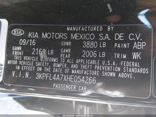 Kia Forte S