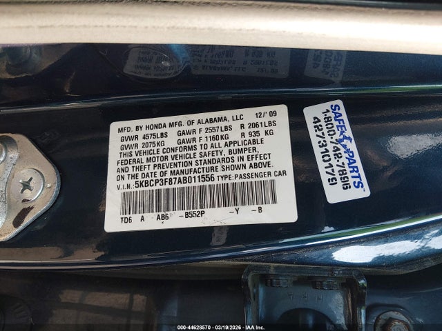 Honda Accord 3.5 Ex-l