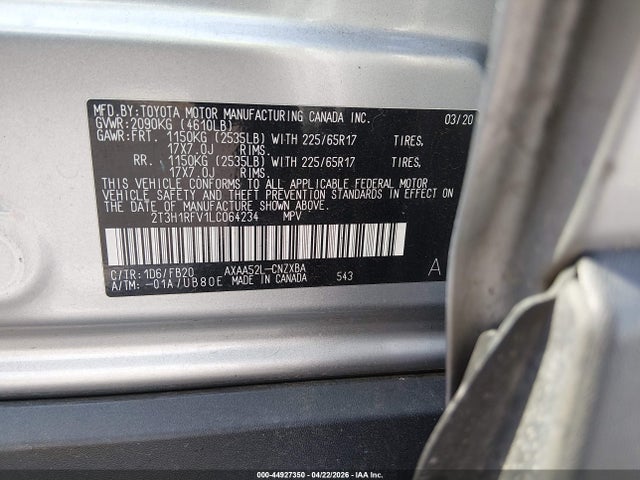 Toyota RAV4 Le