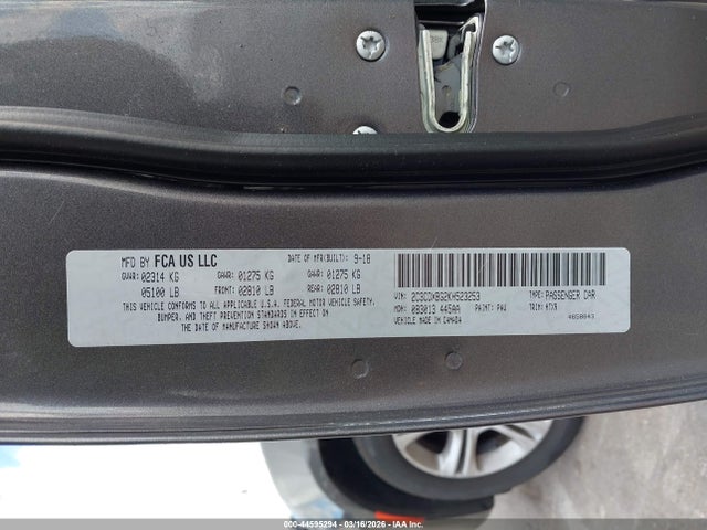 Dodge Charger Sxt Rwd