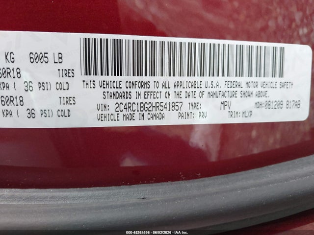 Chrysler Pacifica Touring-l