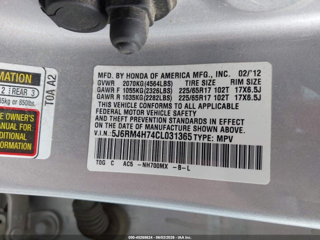Honda CR-V Ex-l
