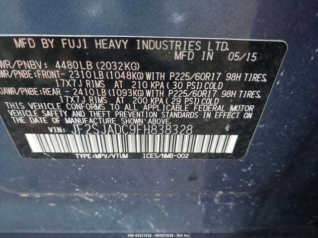 Subaru Forester 2.5i Premium