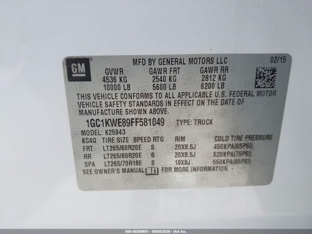 Chevrolet Silverado 2500 Ltz
