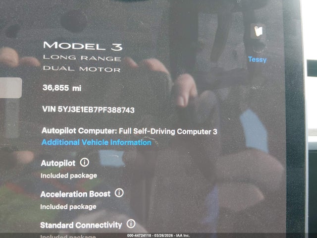 Tesla Model 3 Long Range Dual Motor All-wheel Drive