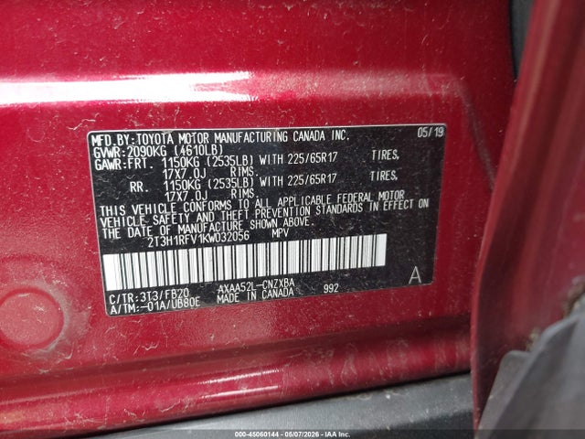 Toyota RAV4 Le