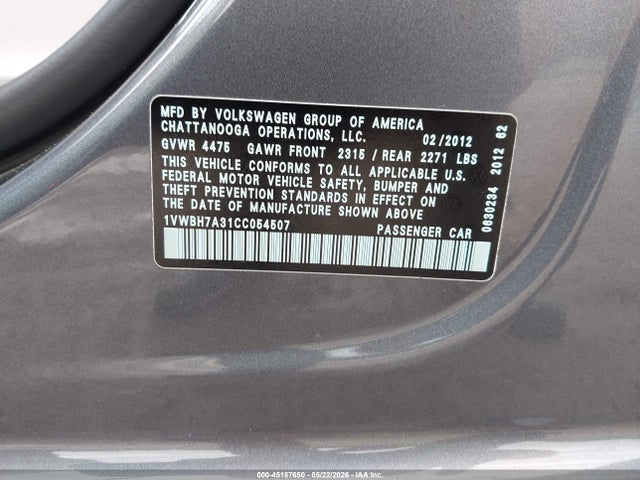 Volkswagen Passat 2.5l Se