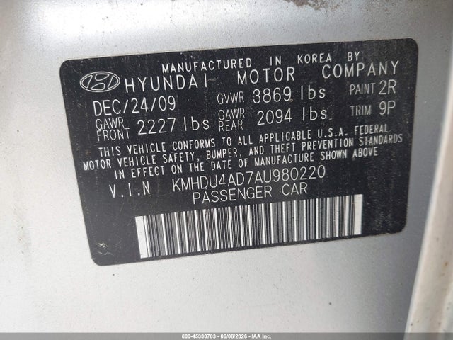 Hyundai ELANTRA Se