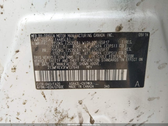 Toyota RAV4 Xle
