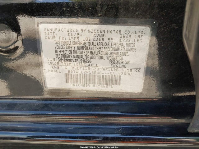 Nissan Versa 1.6 S