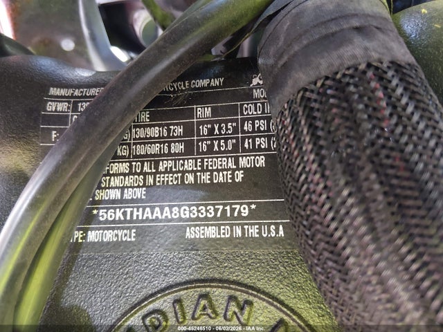 Indian Motorcycle Co. Springfield