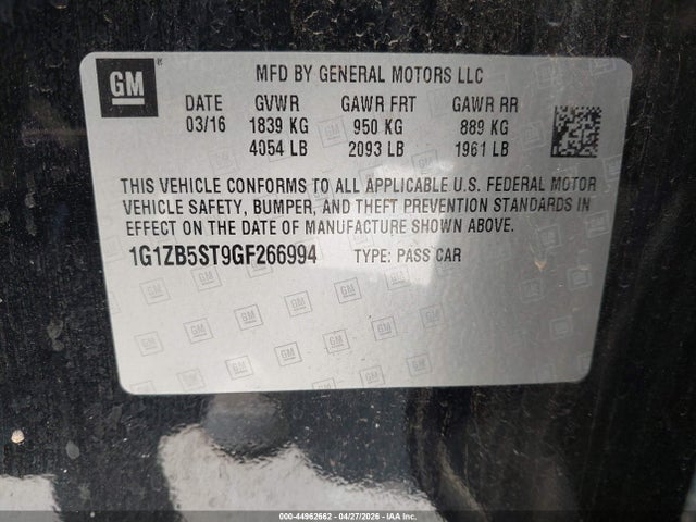 Chevrolet Malibu Ls