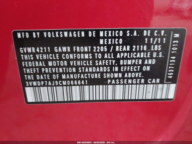 Volkswagen Jetta 2.5l Se