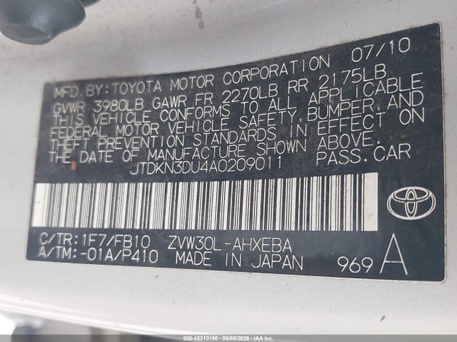 Toyota Prius Ii
