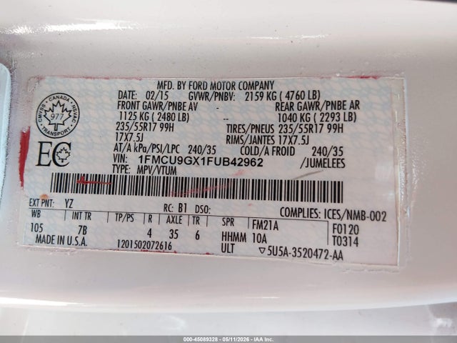 Ford Escape Se