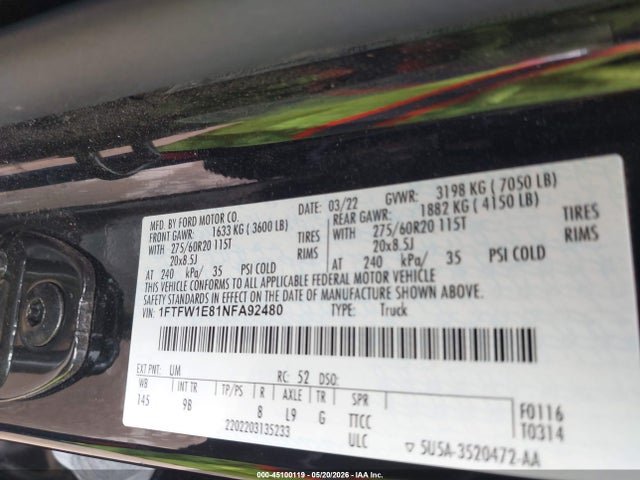 Ford F-150 Platinum