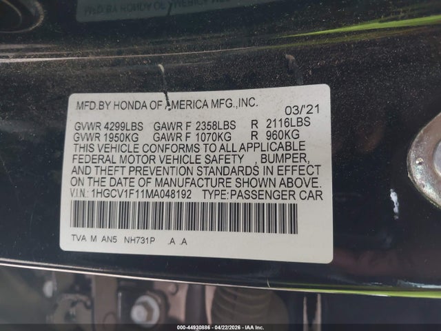 Honda Accord Lx