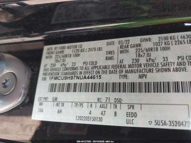 Ford Escape Sel