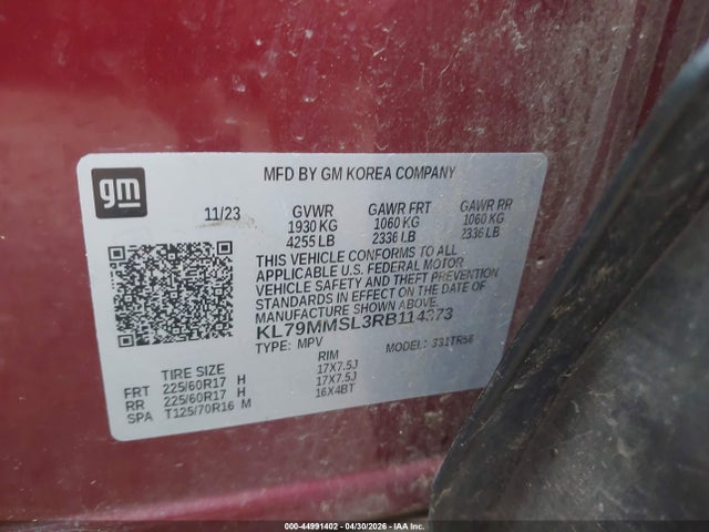 Chevrolet Trailblazer Fwd Ls