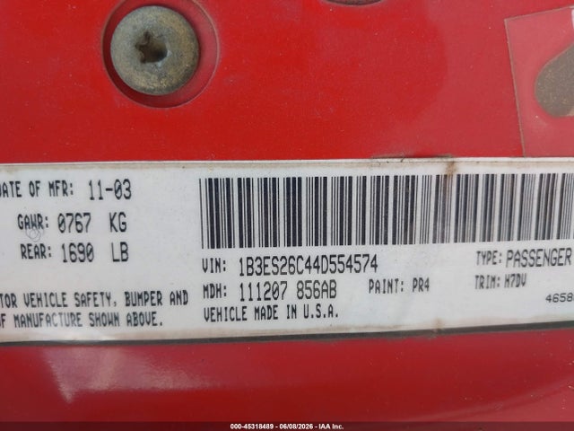 Dodge Neon Se