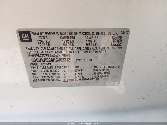 Chevrolet Silverado 1500 1lt