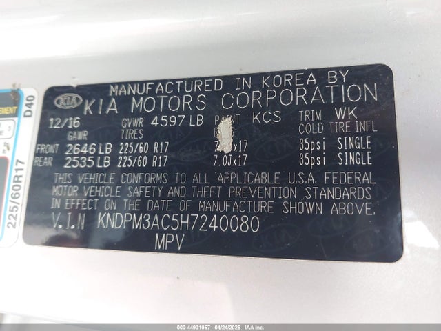 Kia Sportage Lx