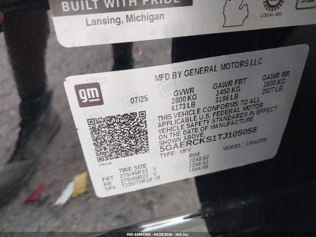 Buick Enclave Avenir Fwd