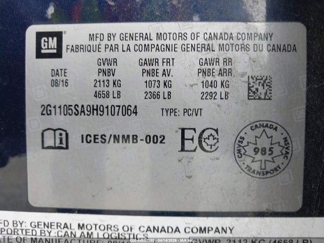Chevrolet Impala 1lt