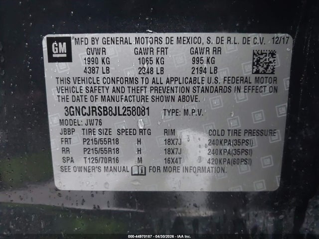 Chevrolet Trax Premier