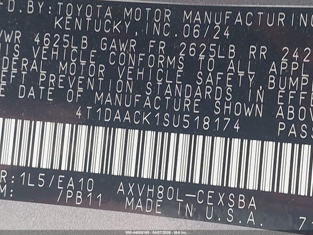 Toyota Camry Se