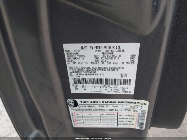 Ford F-150 Platinum