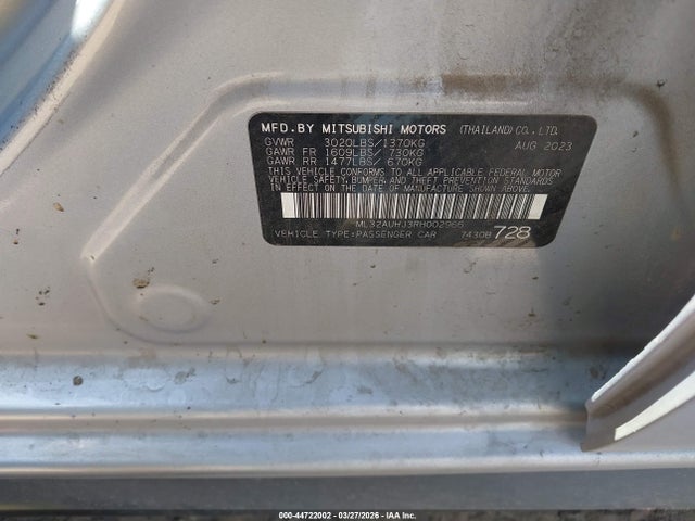 Mitsubishi Mirage Es
