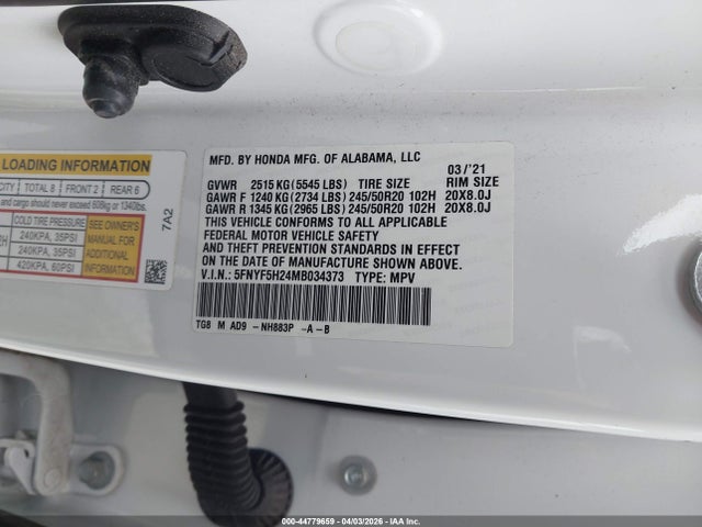 Honda Pilot 2wd Special Edition