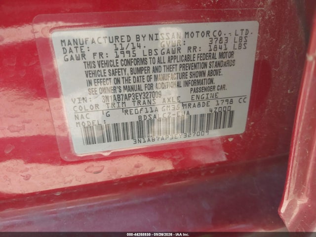 Nissan Sentra S