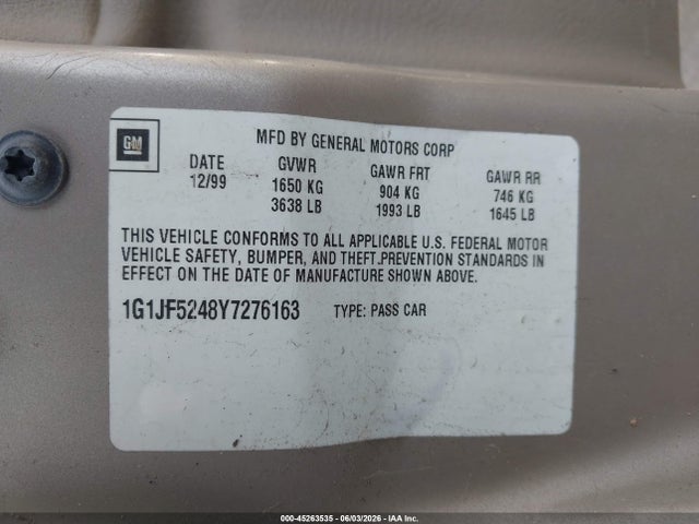 Chevrolet Cavalier Ls
