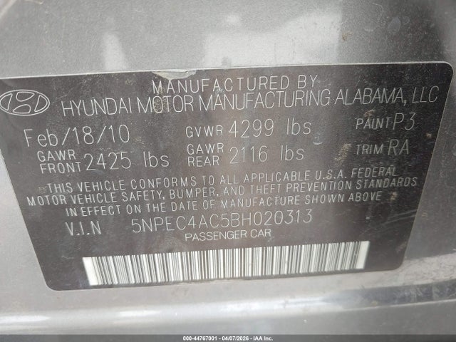 Hyundai SONATA Se