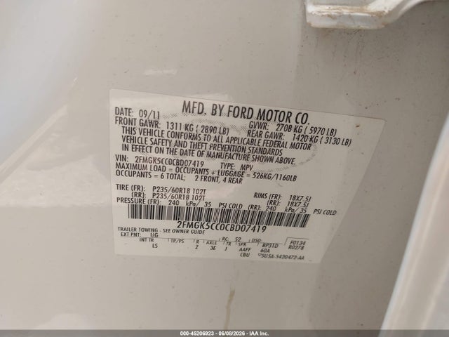 Ford Flex Sel