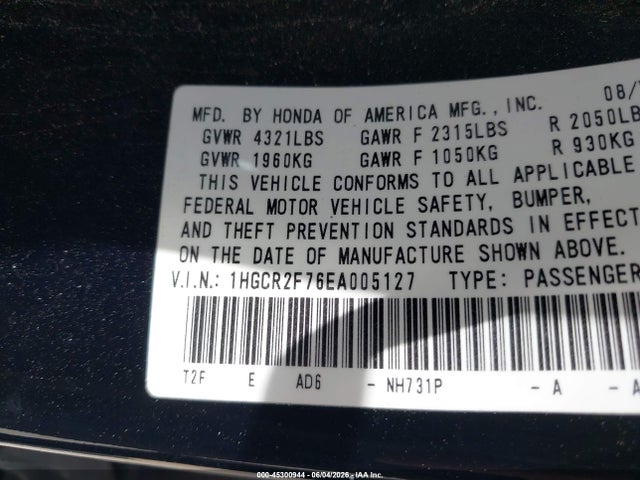 Honda Accord Ex