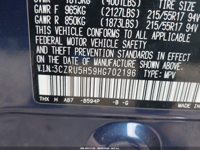 Honda HR-V Ex